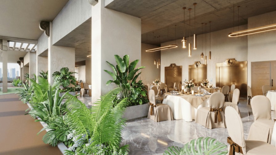 Multipurpose Social Lounge